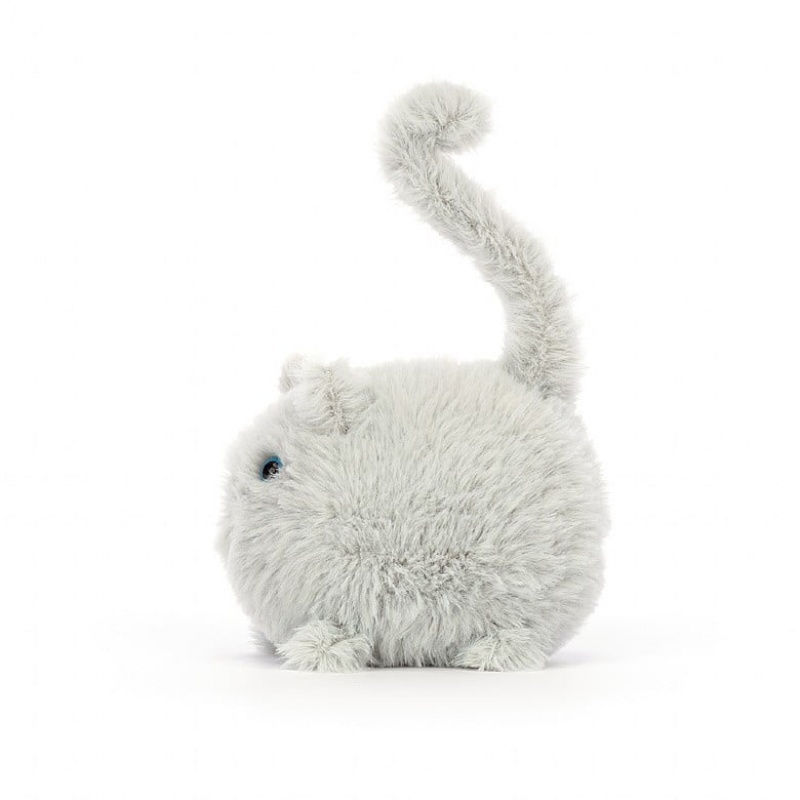 Jellycat Kitten Caboodle Grey | 103586-YWG