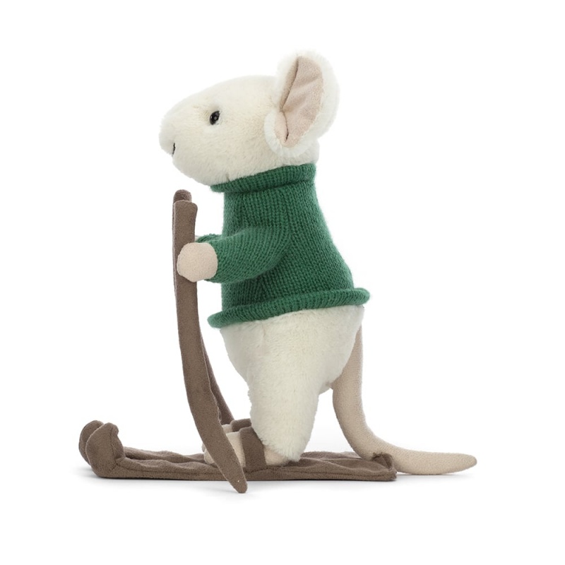 Jellycat Merry Mouse Skiing | 390725-IUP