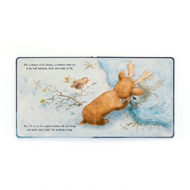 Jellycat Mitzi Reindeer’s Dream Book | 374592-NRG