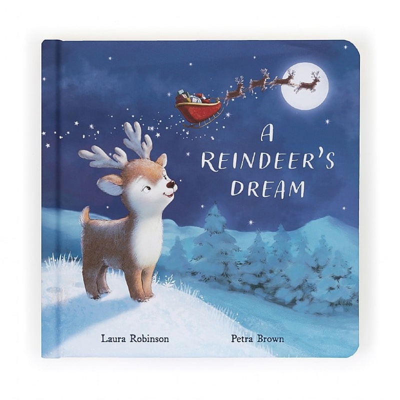 Jellycat Mitzi Reindeer’s Dream Book | 374592-NRG