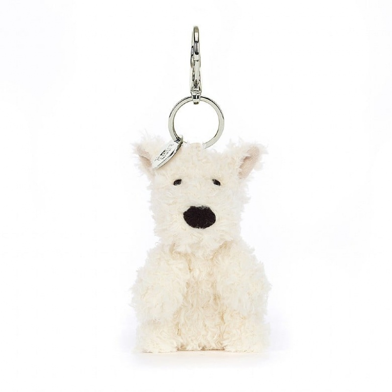 Jellycat Munro Scottie Dog Bag Charm | 860524-KGP