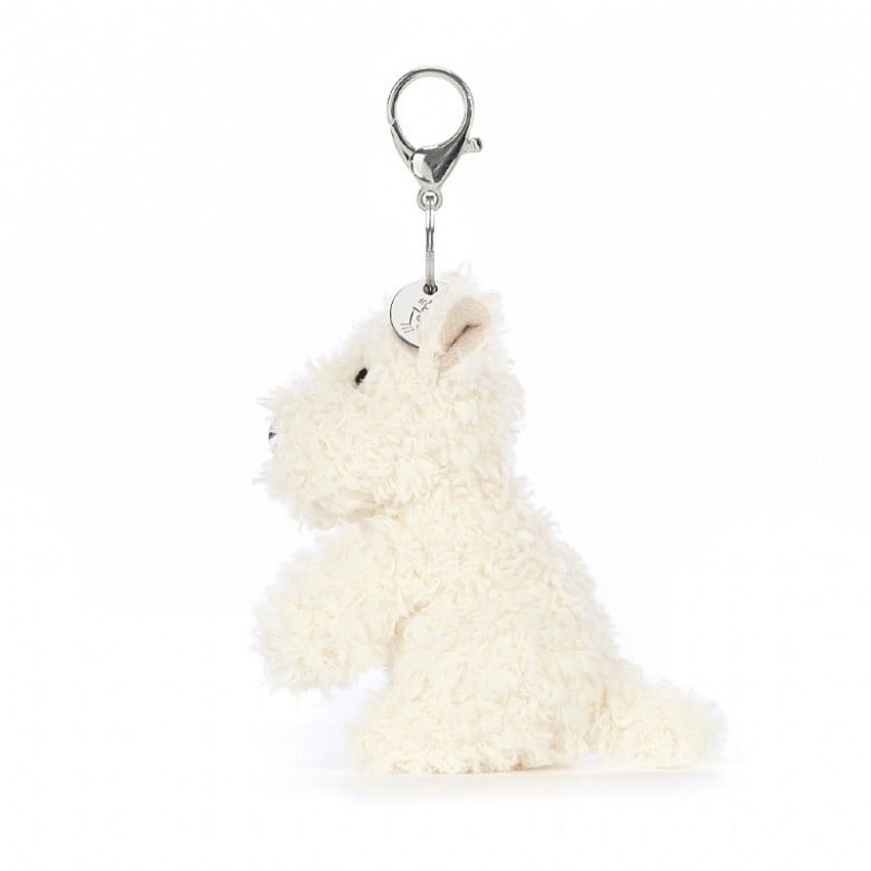 Jellycat Munro Scottie Dog Bag Charm | 860524-KGP