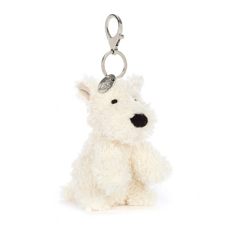 Jellycat Munro Scottie Dog Bag Charm | 860524-KGP