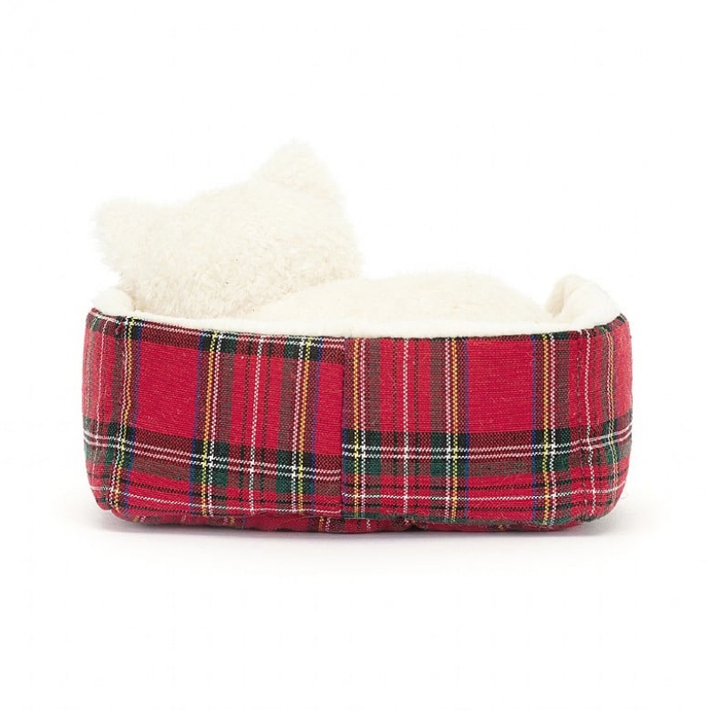 Jellycat Napping Nipper Westie | 103782-YNK