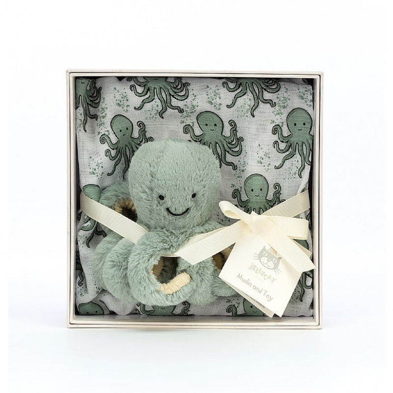 Jellycat Odyssey Octopus Gift Set | 958210-OFT