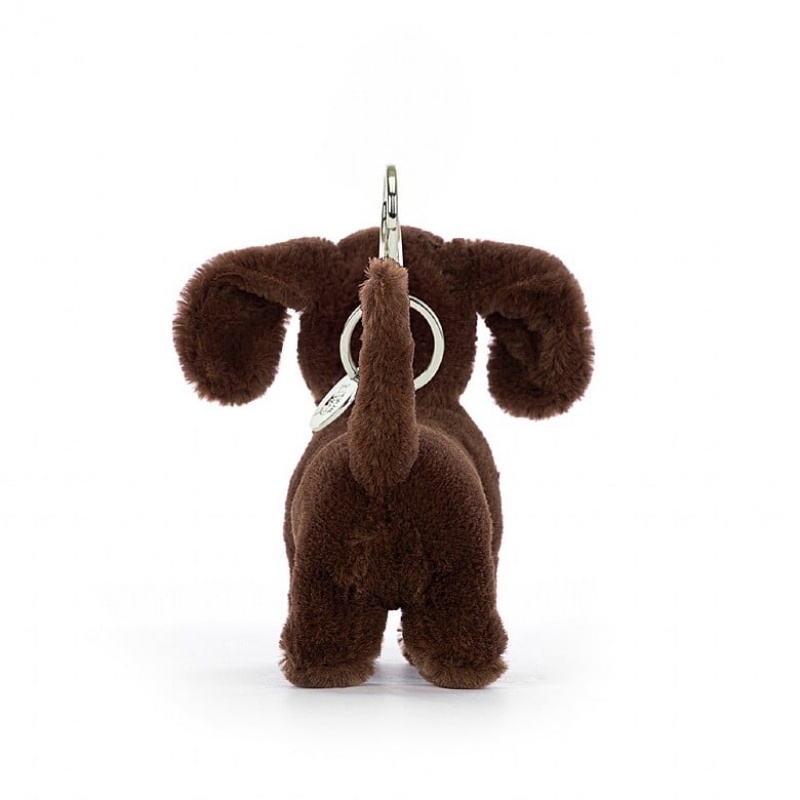 Jellycat Otto Sausage Dog Bag Charm | 758142-NUB