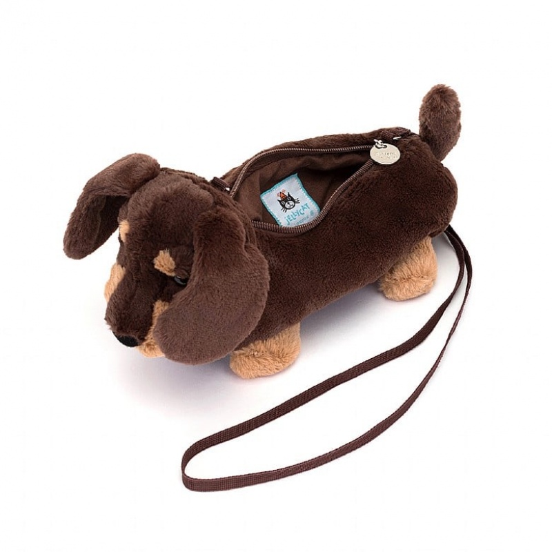 Jellycat Otto Sausage Dog Bag | 064728-ESK