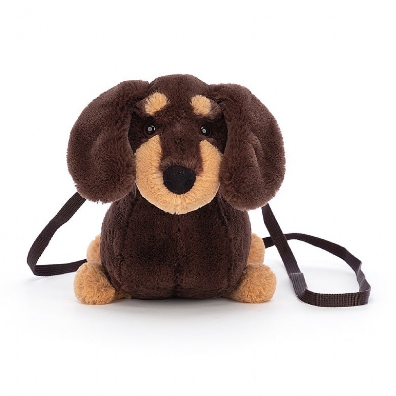 Jellycat Otto Sausage Dog Bag | 064728-ESK