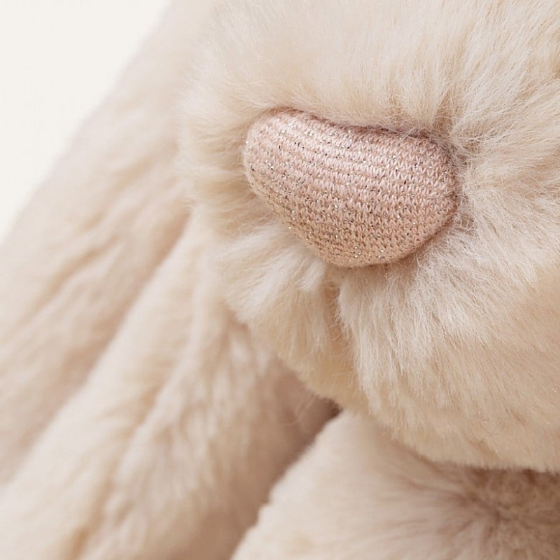 Jellycat Personalised Bashful Luxe Bunny Willow Medium | 954021-FMH