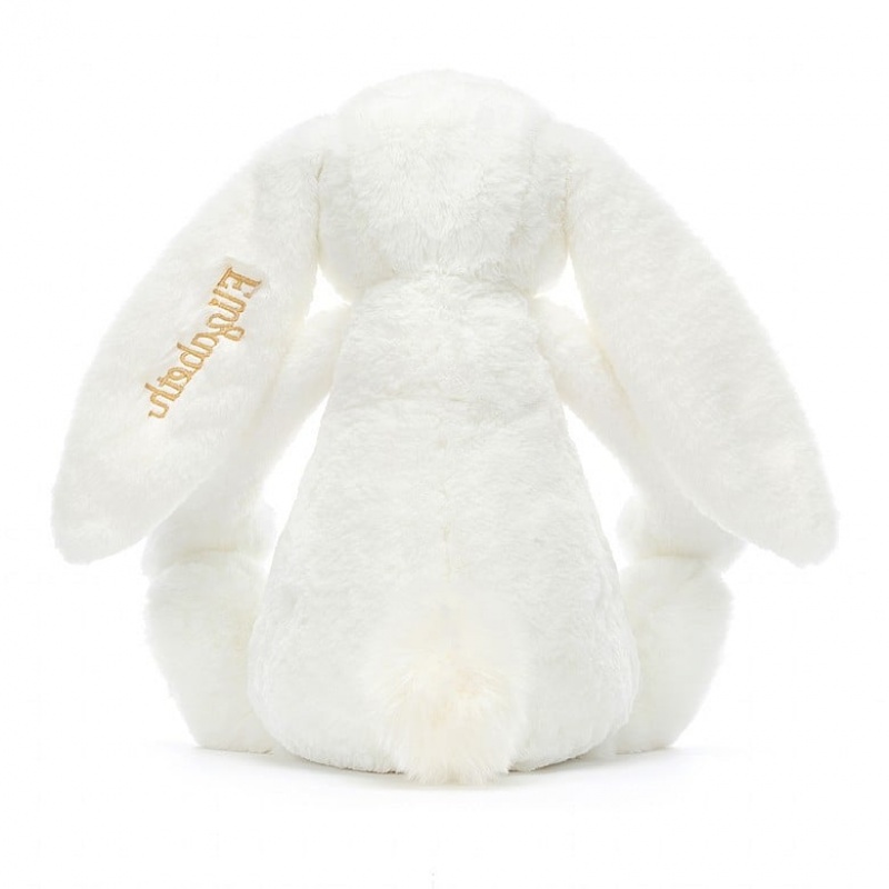 Jellycat Personalised Bashful Luxe Bunny Luna Huge | 128690-MZP