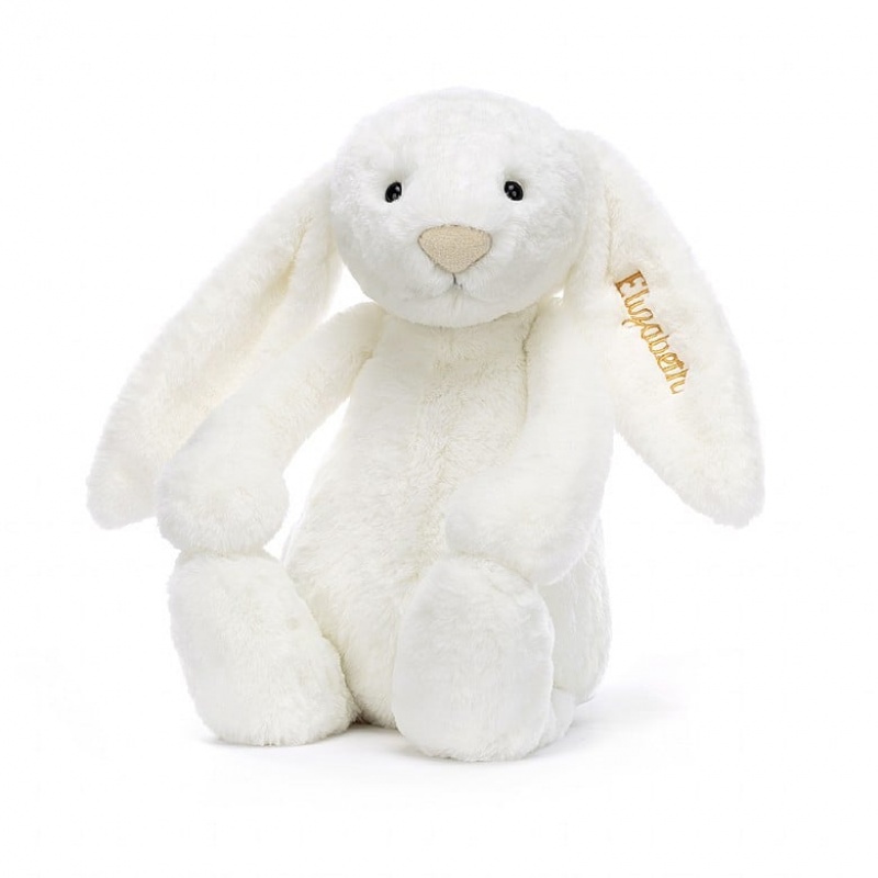 Jellycat Personalised Bashful Luxe Bunny Luna Huge | 128690-MZP