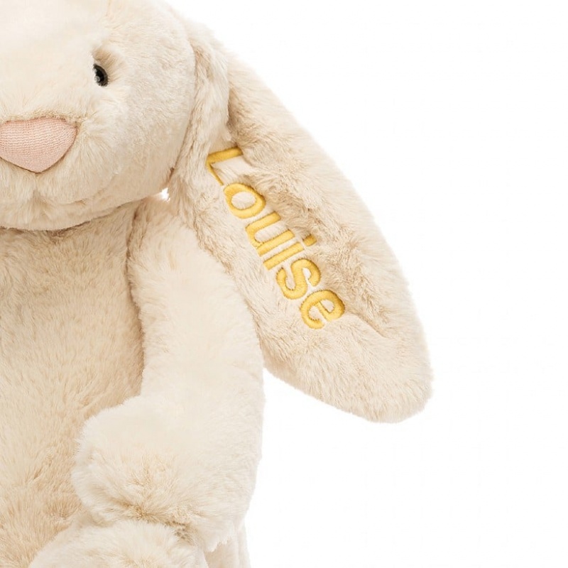 Jellycat Personalised Bashful Luxe Bunny Willow Huge | 370158-LXE