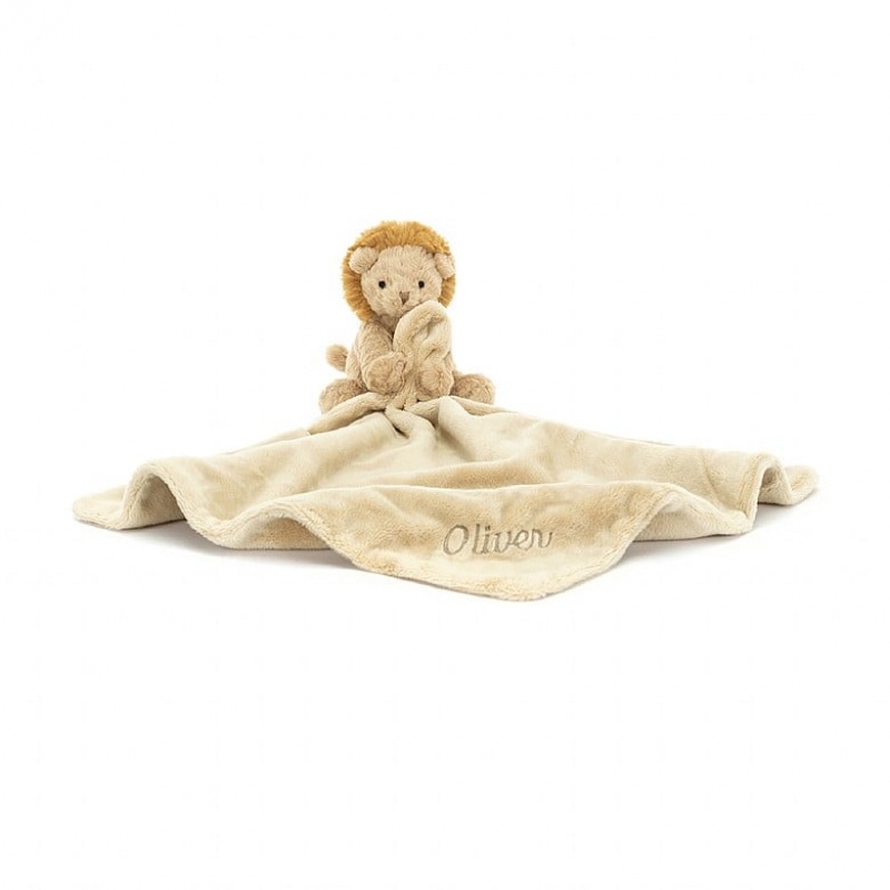 Jellycat Personalised Fuddlewuddle Lion Soother | 967385-SGR