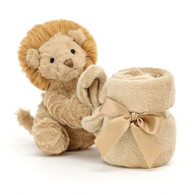 Jellycat Personalised Fuddlewuddle Lion Soother | 817965-WUP