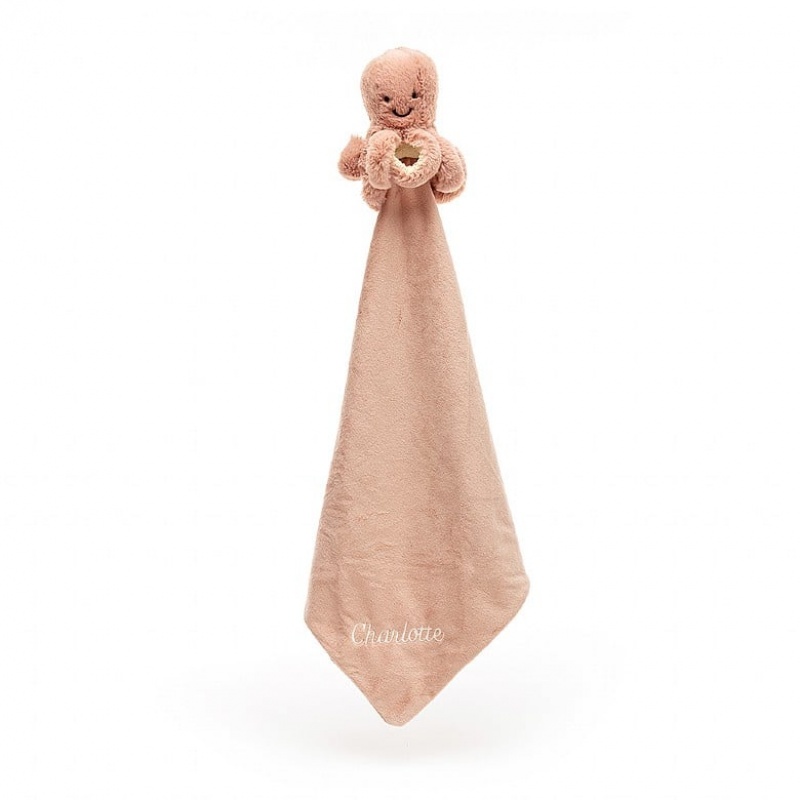 Jellycat Personalised Odell Octopus Soother | 691234-RKW