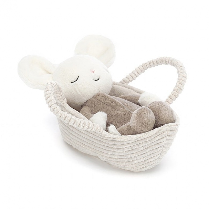 Jellycat Rock-a-Bye Mouse | 901437-DXM