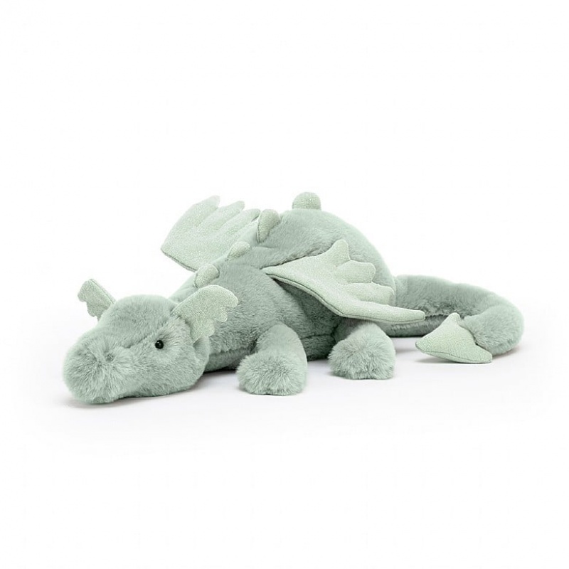 Jellycat Sage Dragon Huge | 257841-TGM