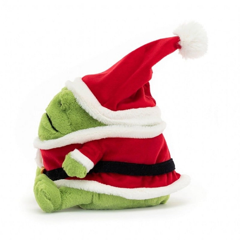 Jellycat Santa Ricky Rain Frog | 018679-FPH