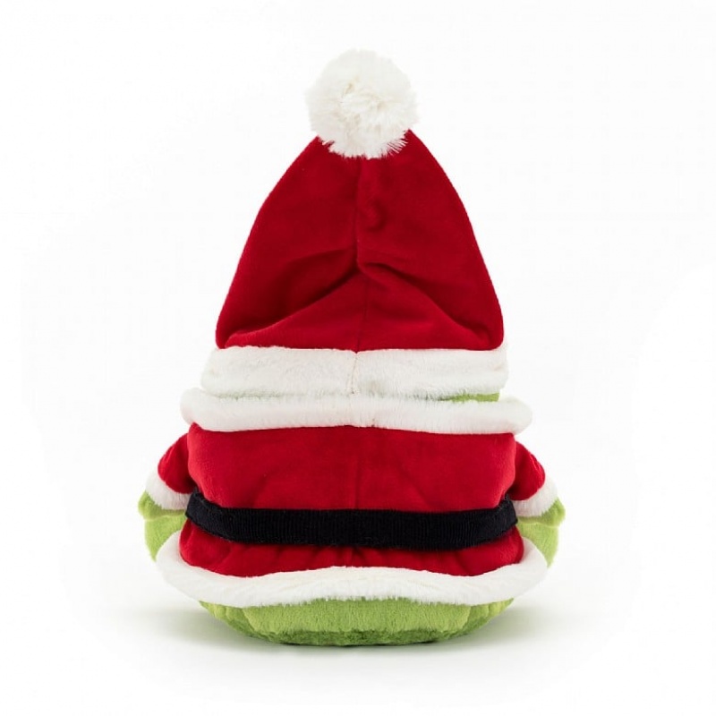 Jellycat Santa Ricky Rain Frog | 018679-FPH