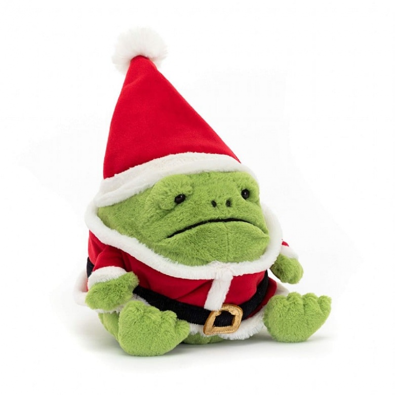 Jellycat Santa Ricky Rain Frog | 018679-FPH