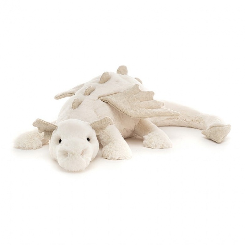 Jellycat Snow Dragon Huge | 158473-FIA