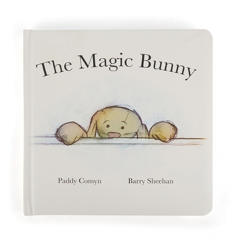 Jellycat The Magic Bunny Book and Bashful Cottontail Bunny Medium | 824607-RZE