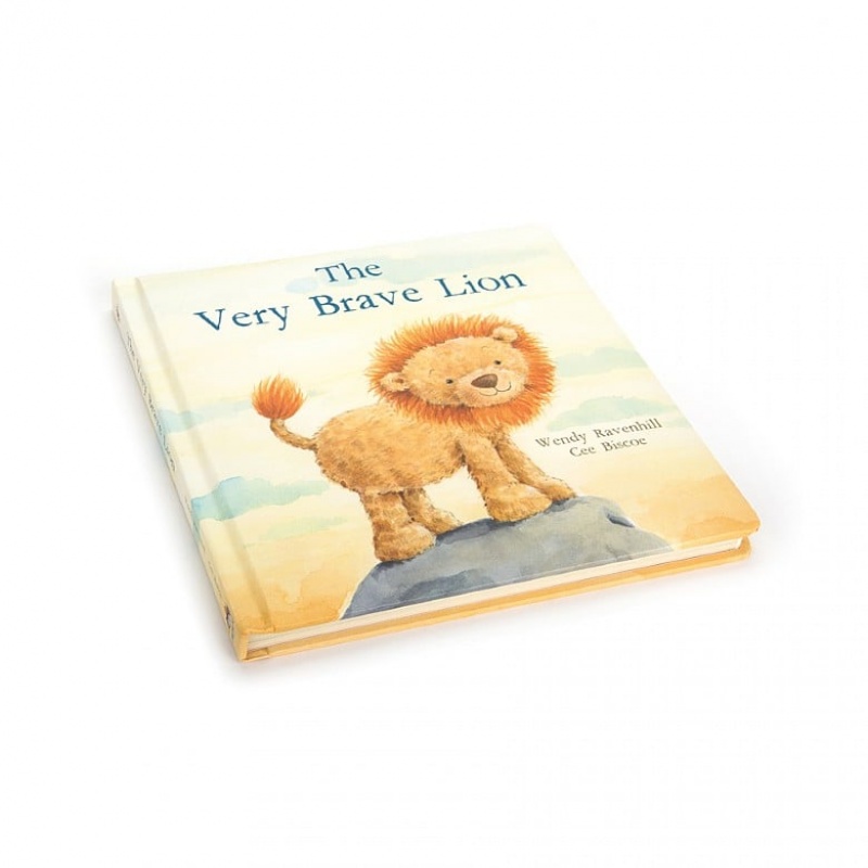 Jellycat The Very Brave Lion Book | 342179-JHK