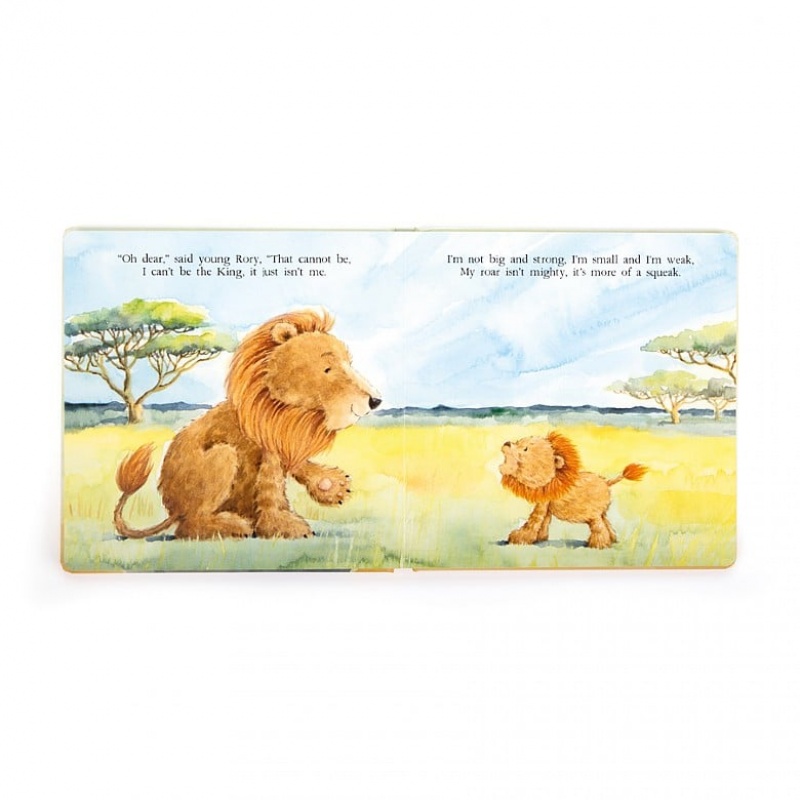 Jellycat The Very Brave Lion Book | 342179-JHK