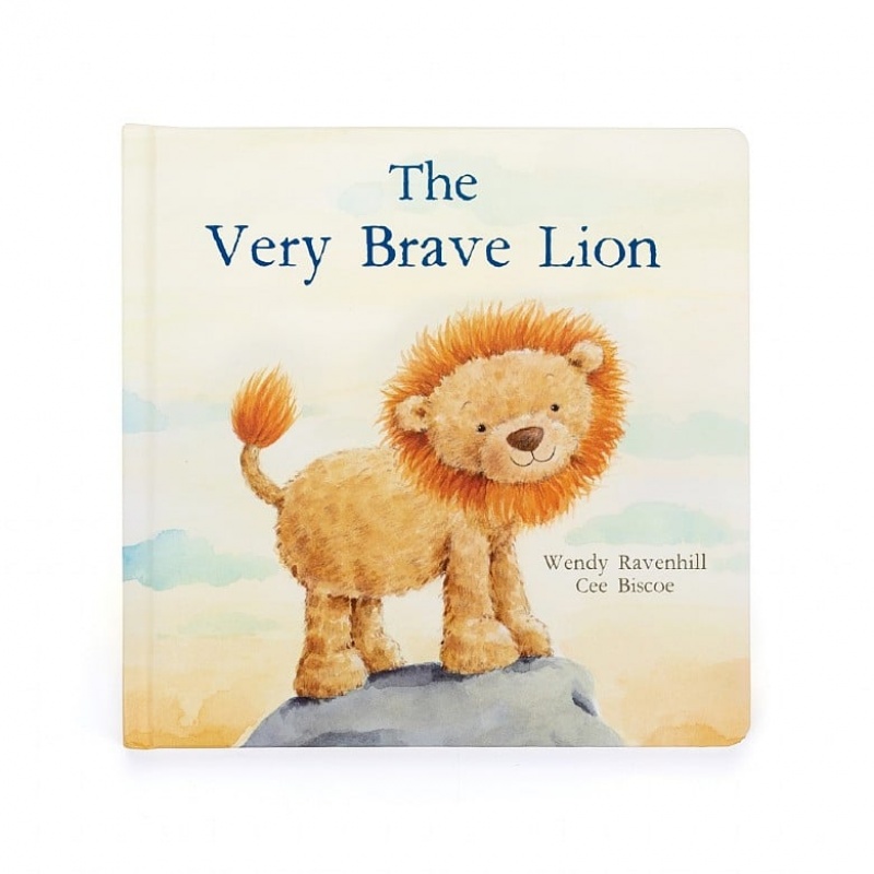 Jellycat The Very Brave Lion Book | 342179-JHK