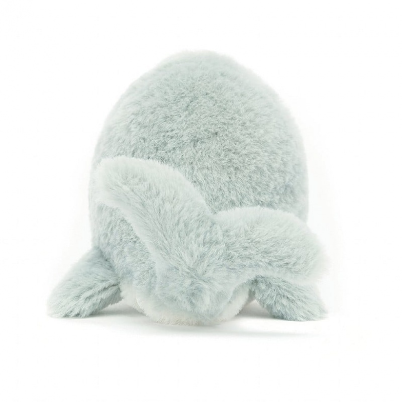 Jellycat Wavelly Whale Grey | 296357-HMZ