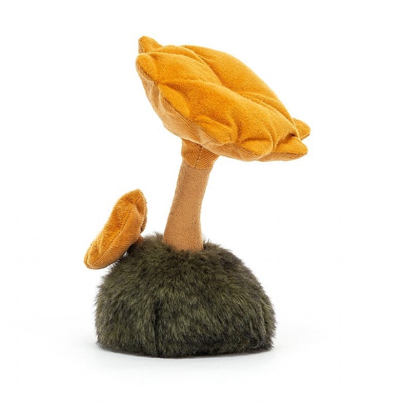 Jellycat Wild Nature Chanterelle Mushroom | 871290-TUQ