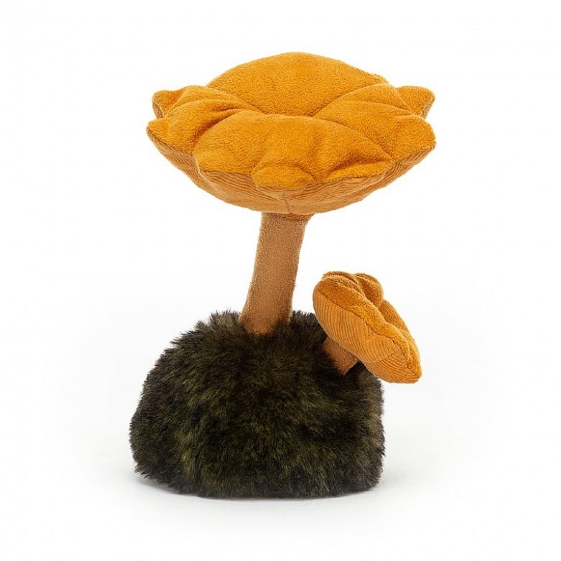 Jellycat Wild Nature Chanterelle Mushroom | 871290-TUQ