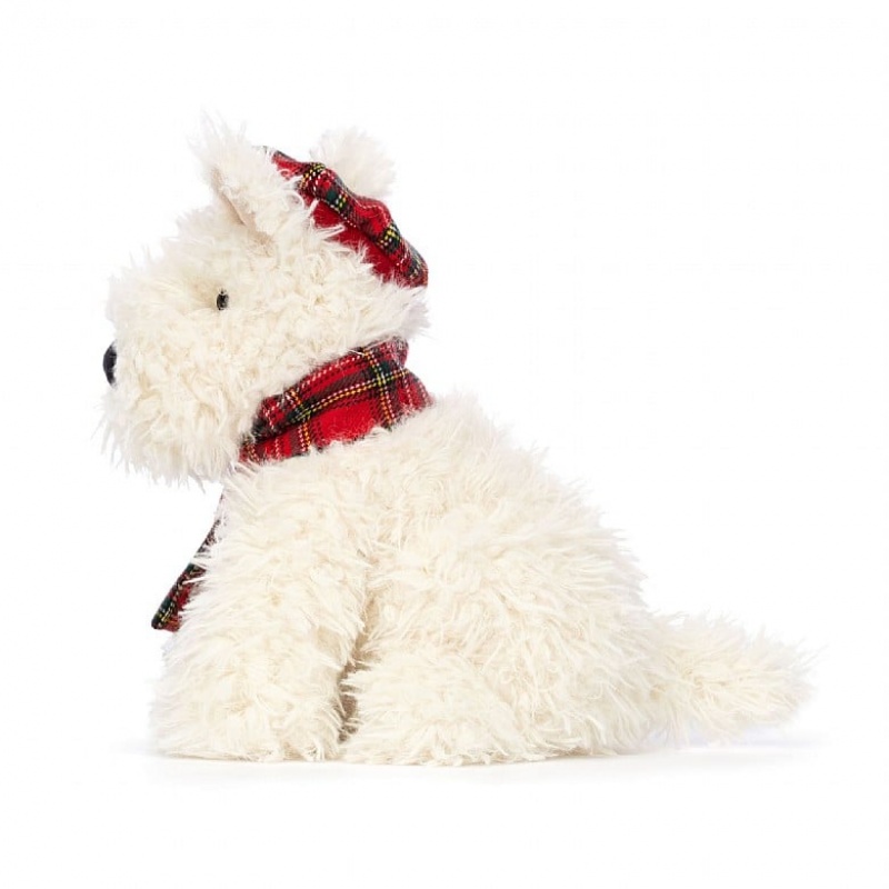 Jellycat Winter Warmer Munro Scottie Dog | 527193-ANG