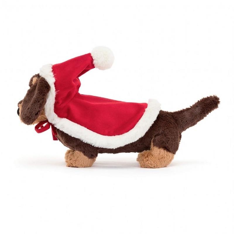 Jellycat Winter Warmer Otto Sausage Dog | 923718-EUH