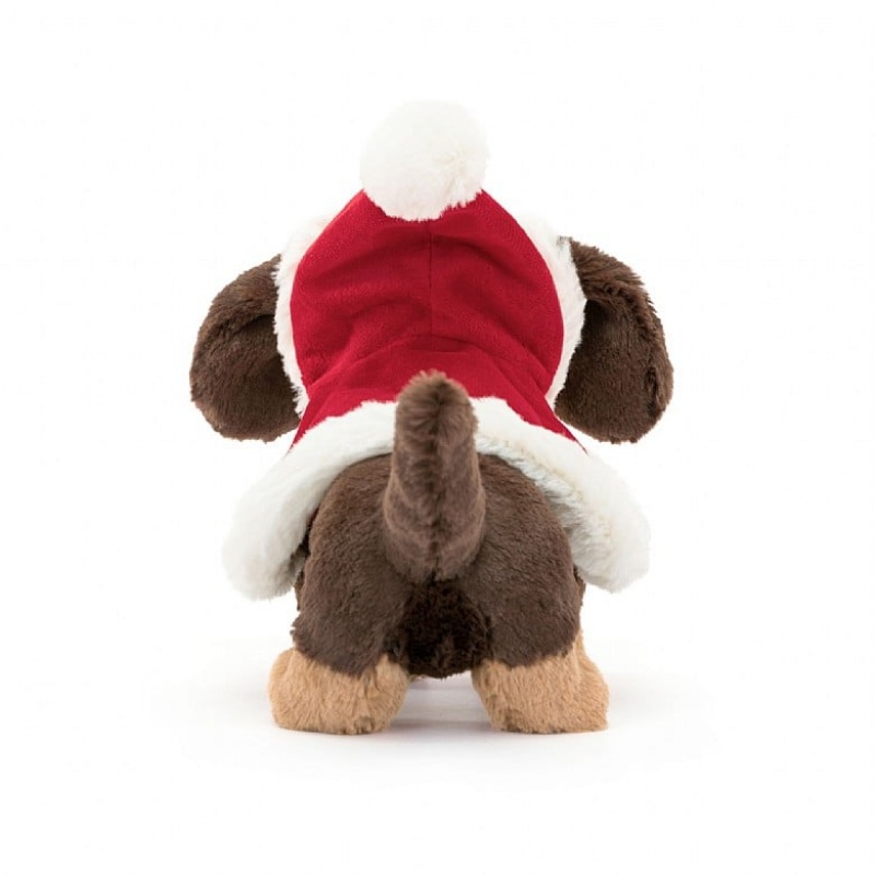 Jellycat Winter Warmer Otto Sausage Dog | 923718-EUH