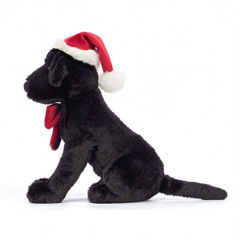 Jellycat Winter Warmer Pippa Black Labrador | 165270-SNT