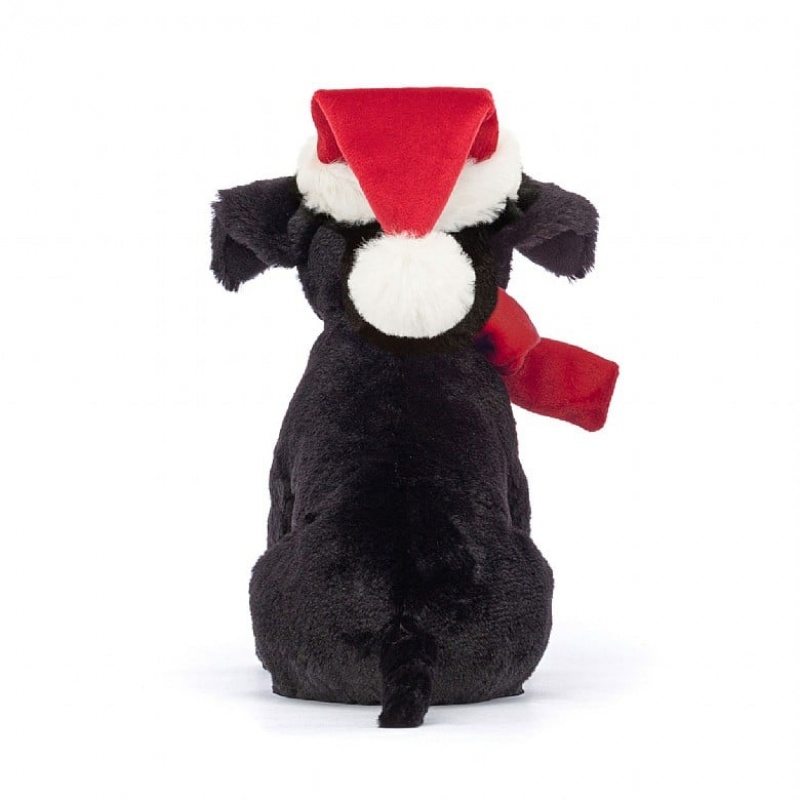 Jellycat Winter Warmer Pippa Black Labrador | 165270-SNT